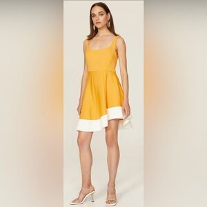 Esteban Cortezar Collective Yellow‎ Flamenco Dress